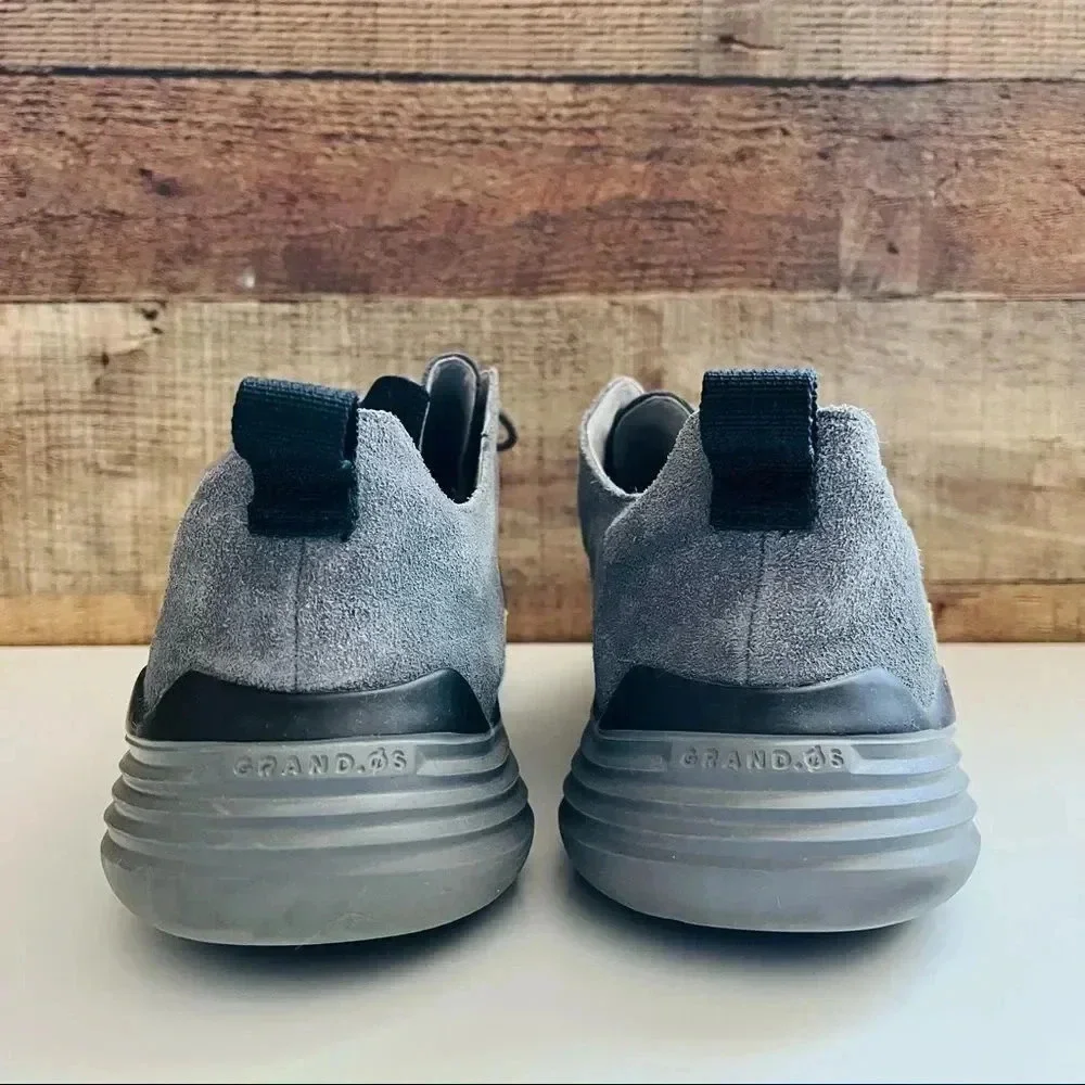Cole Haan Men’s Grandsport Apron Sneaker-Quiet Shade Grey